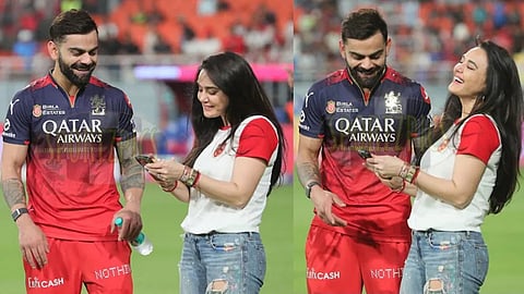 Preity Zinta And Virat Kohli