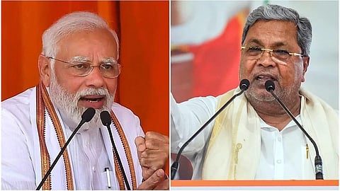 Pm modi and CM Siddaramaiah