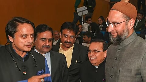 Shashi Tharoor-Asaduddin Owaisi