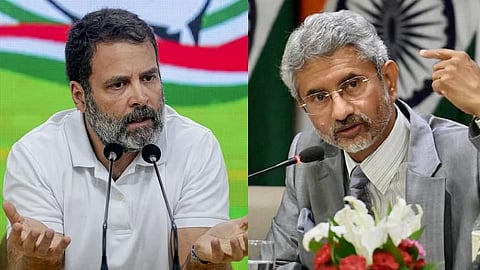 Rahul Gandhi, S Jaishankar