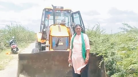 Farmer Savita Nagreddy in Yerehanchinal village
