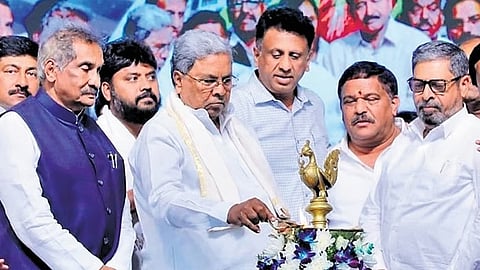 CM Siddaramaiah inagurates KUSUM C solar project in Gouribidanur