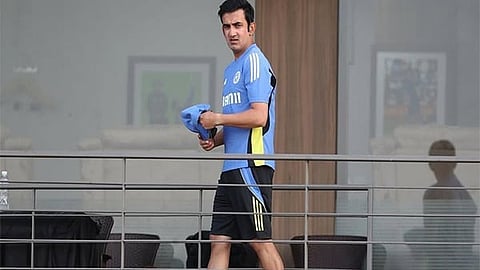 Coach Gautam Gambhir