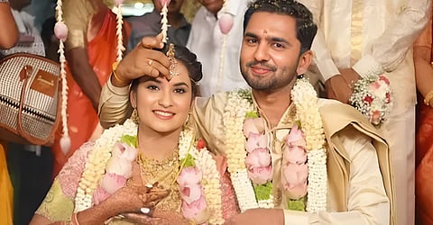 Newly wed women commits
