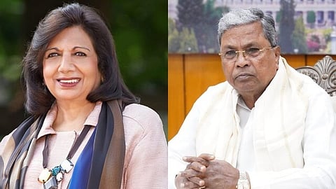 Kiran Mazumdar Shah-Siddaramaiah