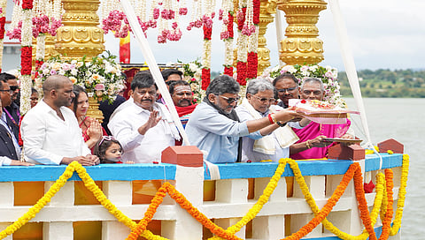 CM offer the bagina to kabini dam