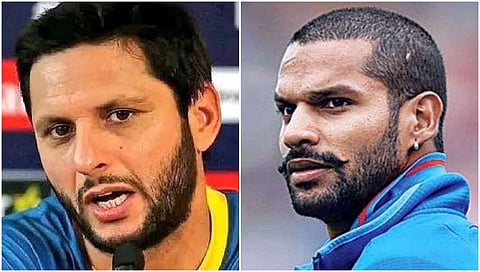 Shahid Afridi-Shikhar Dhawan