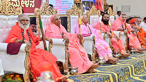 The two-day ‘Shrunga Sammelan’ of Veerashaiva Lingayat community in Davanagere