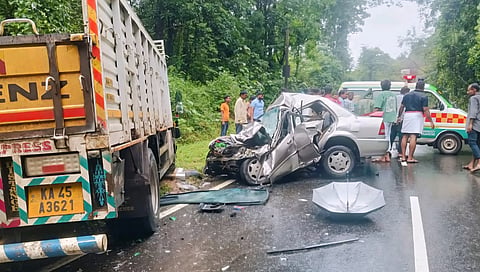 Four Killed in Horrific Road Accident in Madikeri