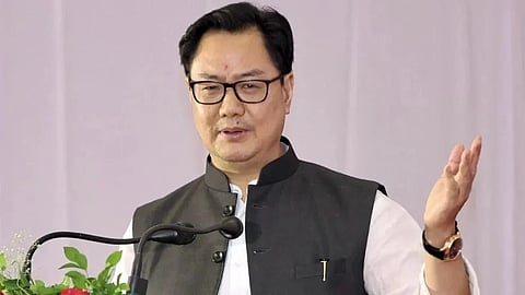 Union minister Kiran Rijiju