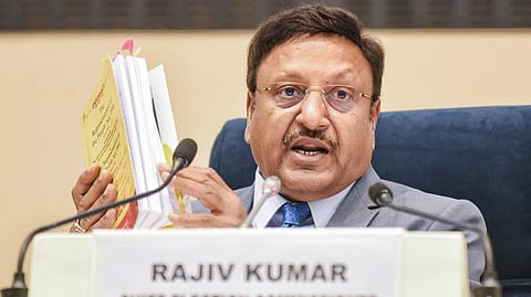 ex-CEC Rajiv Kumar