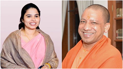 pooja pal and yogi adithyanath