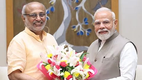 ರಾಧಾಕೃಷ್ಣನ್ - ಪ್ರಧಾನಿ ಮೋದಿ