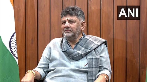 D K Shivakumar in press meet