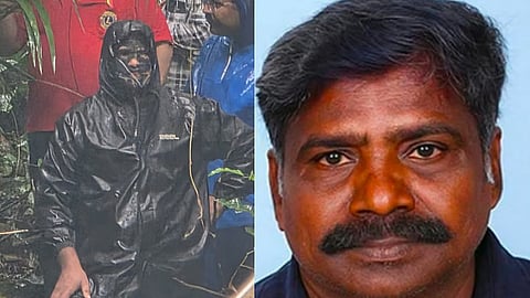 Arrested witness-complainant in the Dharmasthala case.