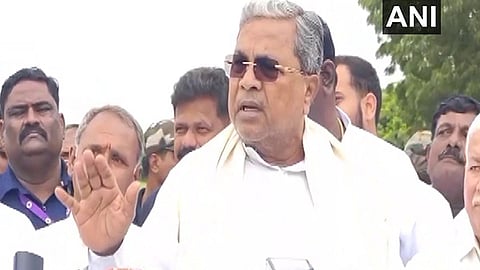 Karnataka CM Siddaramaiah