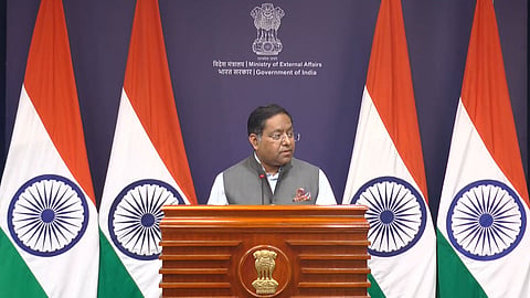 MEA spokesperson Randhir Jaiswal