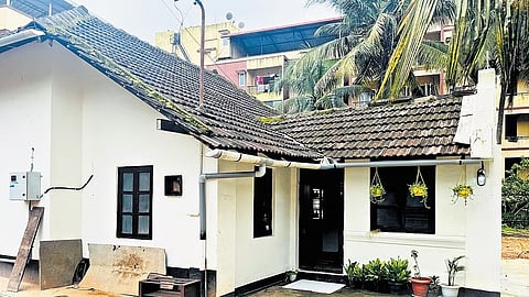 The house built by Geetanjali’s grandparents in 1962