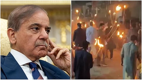 Pakistan Prime Minister- Protests in POK
