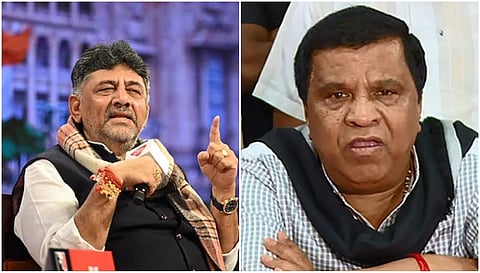 D K Shivakumar, L R Shivarame Gowda