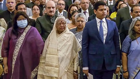 CJI's mother
