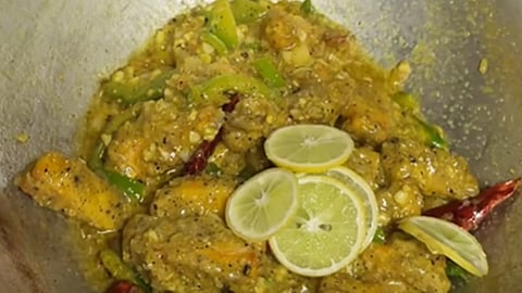 Lemon pepper Paneer