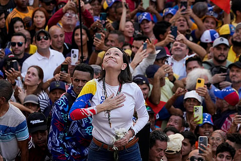 Venezuela's Maria Corina Machado wins the 2025 Nobel Peace Prize