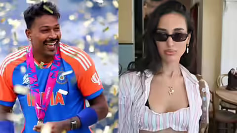 Hardik Pandya and Mahieka Sharma