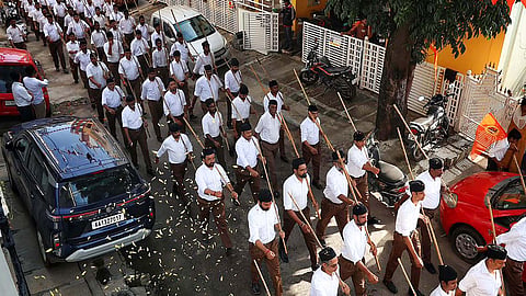 RSS route march (Representative Image)