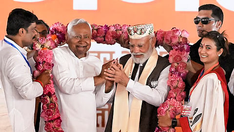 It was a mistake to briefly join hands with RJD, says CM Nitish Kumar at Bihar poll rally