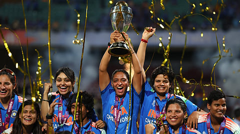 PM Modi hails spectacular win by India's women's team