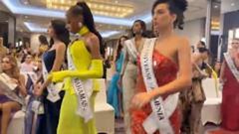 Miss Universe High Drama