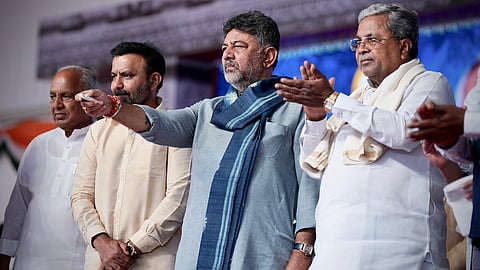 Siddaramaiah and DK shivkumar