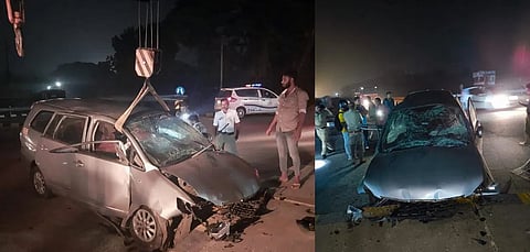 Car blast