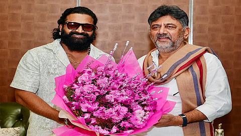 Rishab shetty and Dk shivakumar