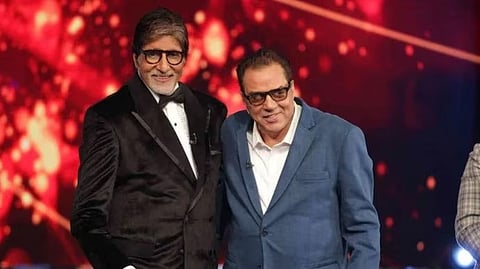 Amitabh Bachchan and Dharmendra(File photo)