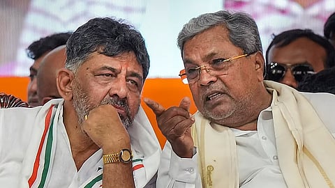 CM Siddaramaiah and DCM D K Shivakumar