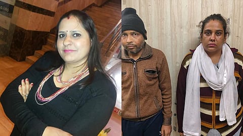 Deepshika Sharma and couple
