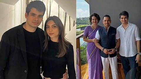 Priyanka Gandhi Vadra family