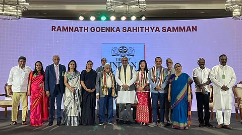 Ramnath Goenka Sahithya Samman 2025 celebrates four voices in Indian literature