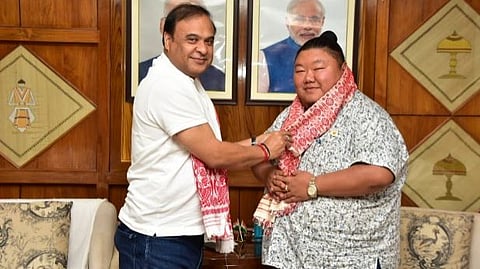 BJP leader Temjen