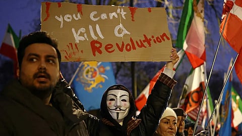 The protests in Iran