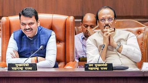 Fadnavis,Ajit Pawar