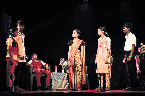 Around 350 students were trained last year. For the first time in many years, many educational institutions featured dramas in their annual day events.