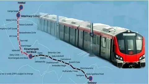 Hebbal- sarjapura metro (image used for representational purpose only)