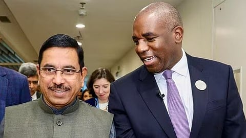 David Lammy and Pralhad Joshi