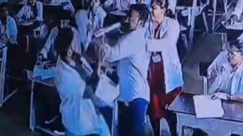 violence against an educator in Kalaburagi