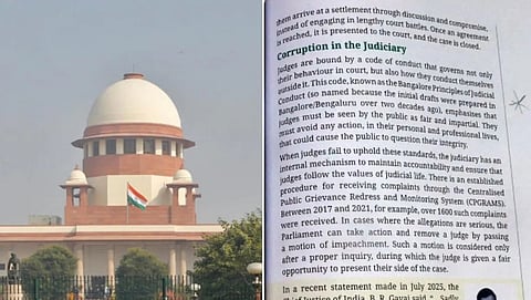 'Graft in judiciary' chapter
