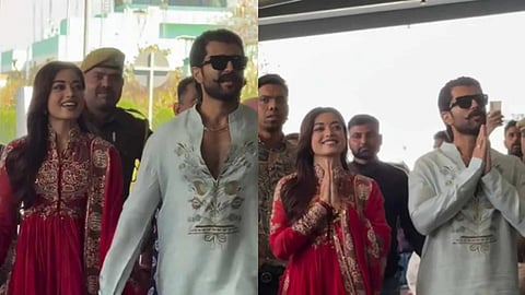 Rashmika Mandanna and Vijay Deverakonda Spotted