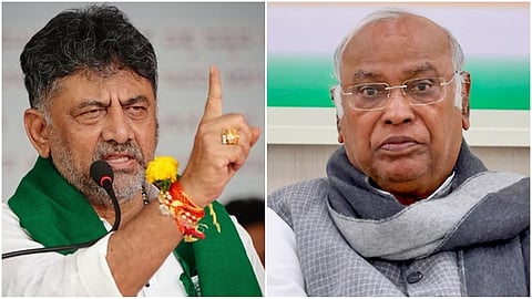 DK Shivakumar- Mallikarjuna Kharge